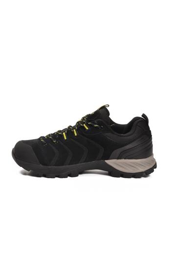 GAMELU Black-Yellow Genuine Leather Men's Outdoor Shoes Solo m