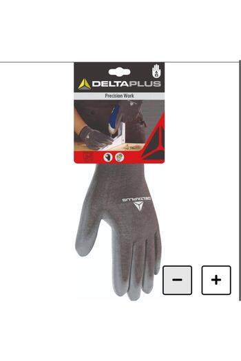 OEM Protective gloves Set 3+1 Free, Delta Plus, polyurethane, polyurethane interior, size 7 (S) Quality