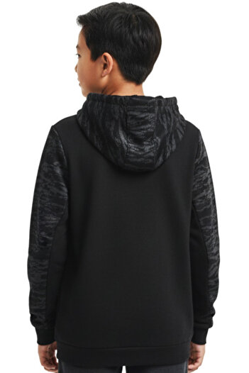 Generic MTA Sports Kids Hoodie, 5-16Y, Black Camo Print