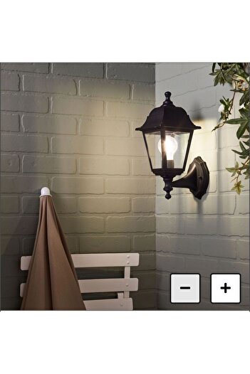 OEM Sima outdoor wall lamp, 1 x E27, 25 W, IP44, black Refined Style For Your Home
