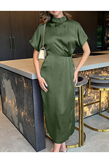AX Paris AX Paris midi dress, khaki