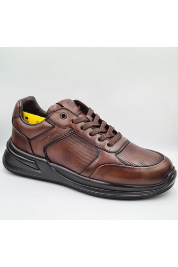 Greyder 18602 5K Brown Genuine Leather Men's Daily Casual Urban Shoes