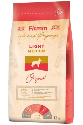 Other FITMIN MEDIUM LIGHT dry dog food POULTRY 12 kg