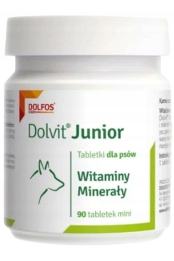 Other Dolvit Junior Mini VITAMINS AND MINERALS FOR PUPPIES for dogs 90 mini tablets