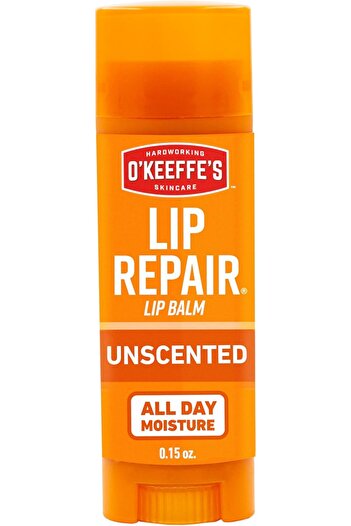 O'Keeffe's Unfragranced Lip Repair Balm K0700130-5 by for Dry and Chapped Lips, Stick, Single Pack,