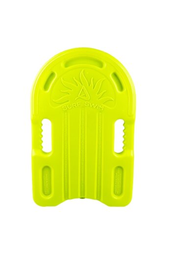Vision XXI Swimming Board, 43*4*27 cm, Plastic, Yellow,