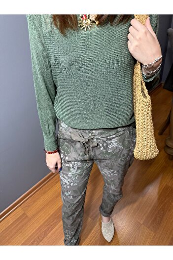 MODAGK Patterned Imported Trousers