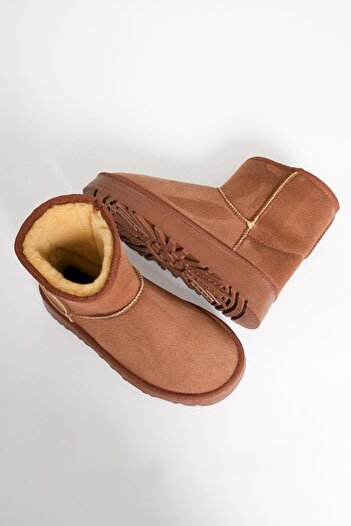 Mubiano Women's Suede Boots Taba Mia