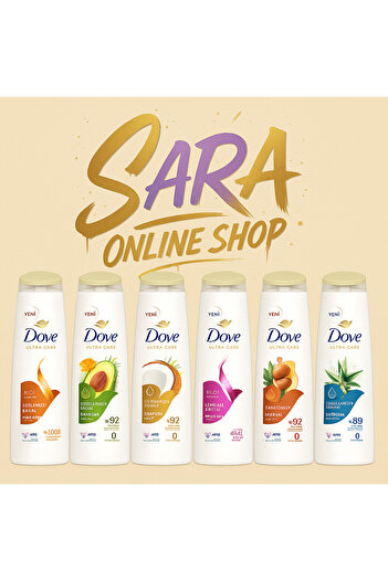 Dove Shampoo 400mlx6