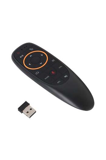 Generic Wireless Remote Control With USB Receiver Voice Control For Android - Smart TV/PC/Laptop/Not
