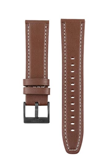 Daniel Klein Brown Color Leather Watch Band