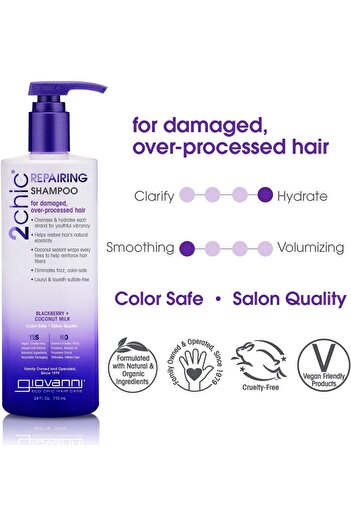 Noname GIOVANNI 2chic Repairing Shampoo, 24 oz.