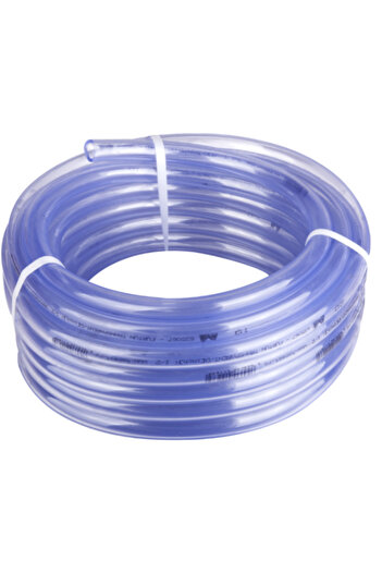 Evotools ETS Transparent Hose (smooth or ribbed) - Diameter 1/2 inch Length 50 m Type Smooth