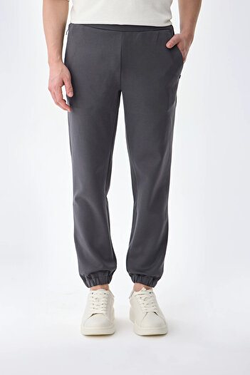 Isaora Cotton Relaxed Fit Regular Waist Elastic Leg Jogger Pants Men's Pants Isr5402 Drg
