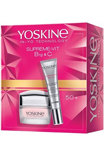 Other Set cadou cosmetice YOSKINE SUPREME VIT B12+C cremă + cremă pentru ochi