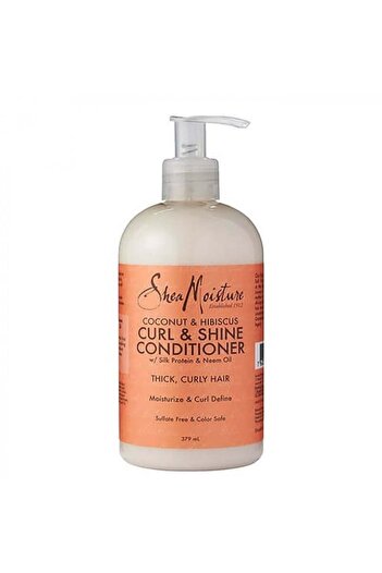 Shea Moisture Shea Moisture Coconut & Hibiscus Curl & Shine Conditioner 384ml