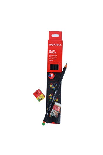 Nataraj Natraj Matt Magic 2B Pencil 10P Assorted