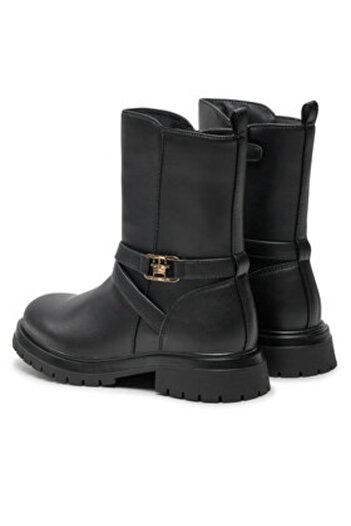 Tommy Hilfiger Unisex Μπότες Αστραγάλου T3A5-33574-1351999 Μαύρες