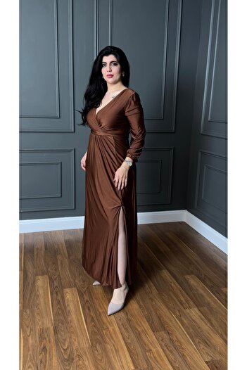 MILA WORLD New elegant plain women's dress