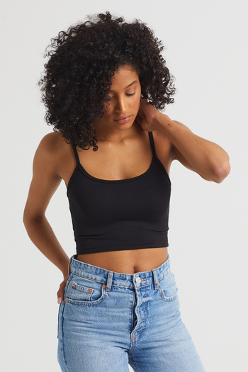 The Base Women's Advantage 3 Pack Crop Top with Rope Strap