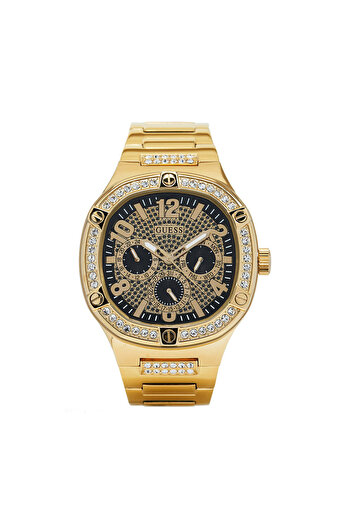 Guess Ανδρικό Χρυσό Ρολόι GW0576G2