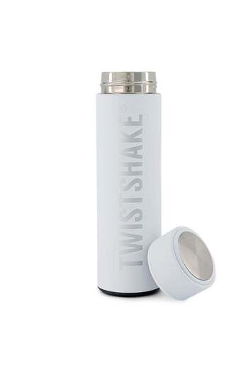 Twistshake Hot or Cold Bottle 420ml White