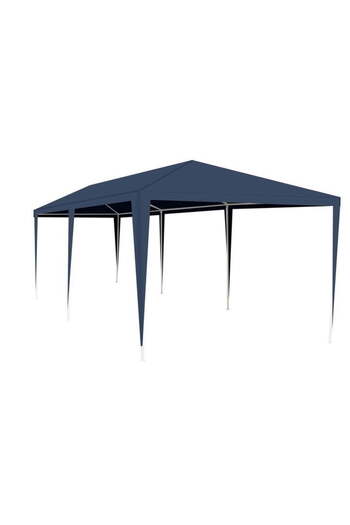 Malatec Garden Pavilion Tent, 3×6 m, 6 Side Walls with Windows, Blue
