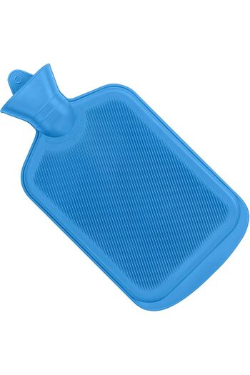 Fipka SteadMax (2 Pack) Hot Water Bottles, 2 Liter Natural Rubber - BPA Free