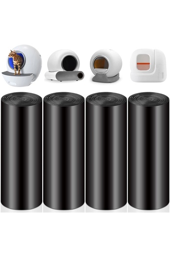 Fish & Paws Set of 2 rolls of hygienic garbage bags ®, compatible with automatic litter box 30pcs/roll
