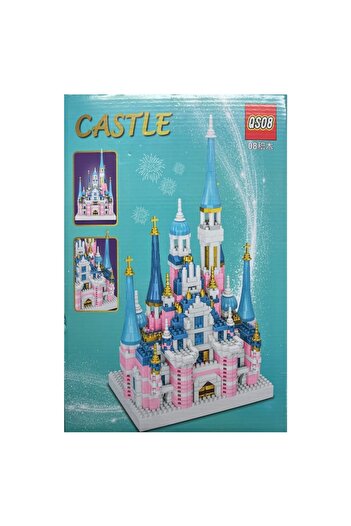OEM Disney Castle Brick Set, 1300 Nano Pieces