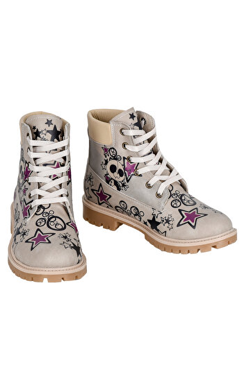 Streetfly Colorful Printed Women's Boots