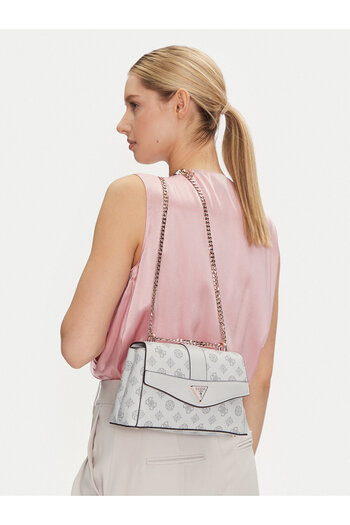 Guess Γυναικεία Τσάντα Λευκή HWPG9521210