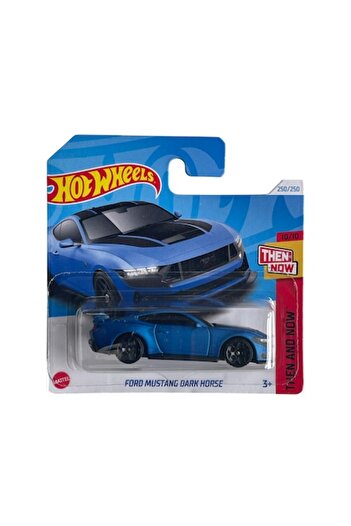 HOT WHEELS Ford Mustang Dark Horse, Blue, 1:64