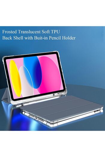 erorex Case Compatible With Ipad A16 11Th/10Th Generation 2025/2022 , Slim Stand Tpu Transparent Back…