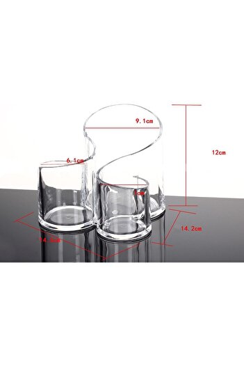 GOTA Acrylic Cosmetic Organizer Makeup Brush Holder Stand Nail Polish Lipstick Eyeliner
