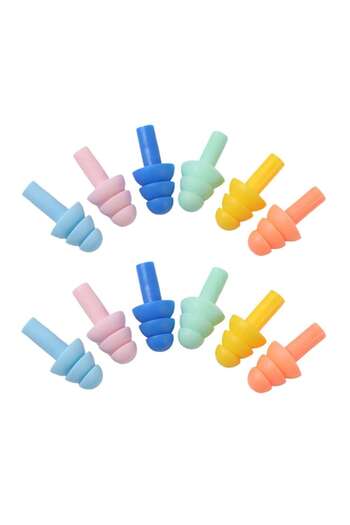OEM Set of 8 pairs of earplugs, Nozibye, Silicone,