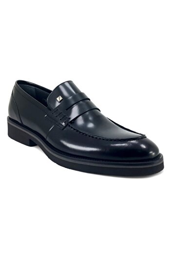 Fosco 1114 25Ya Men's Casual Shoes Black Opening