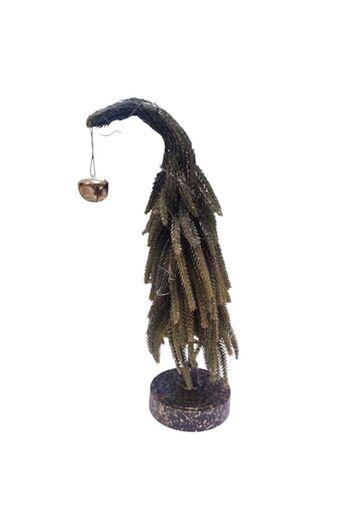Vision XXI Decorative Tree with Lights and Golden Bell, Vision XXI, h=35cm