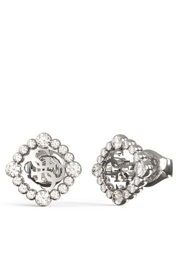 Guess Γυναικεία ασημένια σκουλαρίκια JUBE04645JW