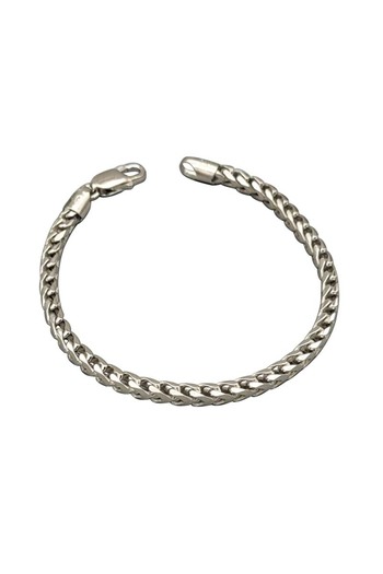 Eylül silver Unisex Bracelet Rhodium Plated Silver