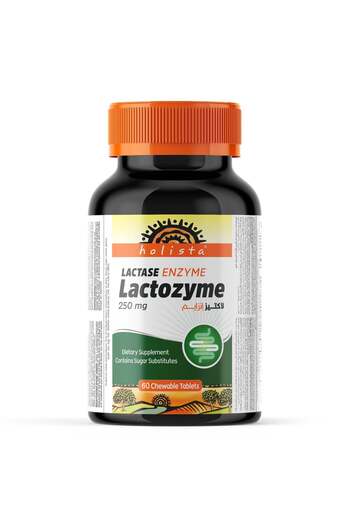 Holista Lactozyme 250 Mg 60 Chewable Tablets