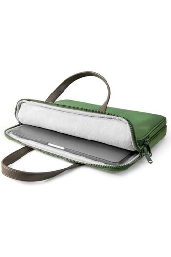 Tomtoc H21 Laptop Handbag - Unisex Adults Briefcase - Utility Style - Solid Pattern - Top Handles -