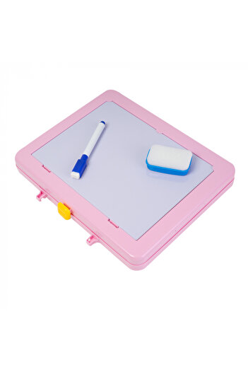 Nurio Multifunctional Writing and Drawing Board 2 in 1, Bag Type Pink -