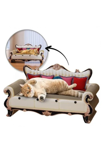 JollyMag Cat Sofa with Scratching and Playing Area, KOT 19