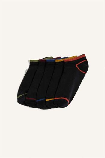 DeFacto Boy's 5-Pack Cotton Booties Socks (Ns)