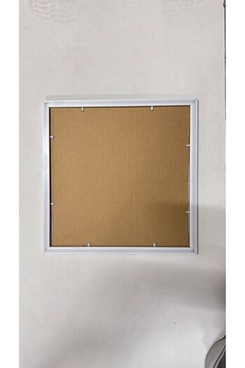 AS TİCARET 25X25 Frame Square Photo Frame Brown