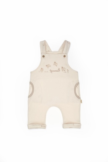 BabyCosy Organic Wear Baby Salopet Jumpsuit,100% Organic Cotton,Baby and Newborn Series