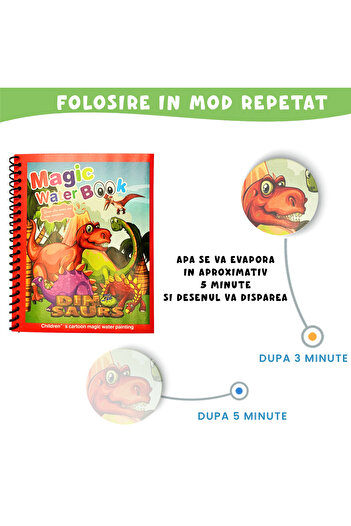 Pitikot Magic Book Pitikot® Water Coloring Book
