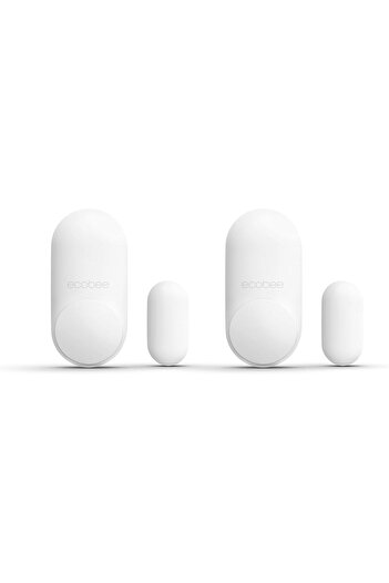 ecobee Smart Sensor for Doors & Windows 2 Pack - Wifi Contact Sensor for Home Security, Energy Savin