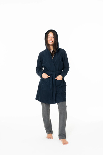 U.S. Polo Assn. 20127 Women's Dressing Gown 26K